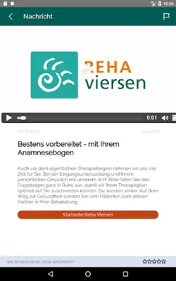 RehaViersen android App screenshot 3