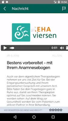 RehaViersen android App screenshot 6